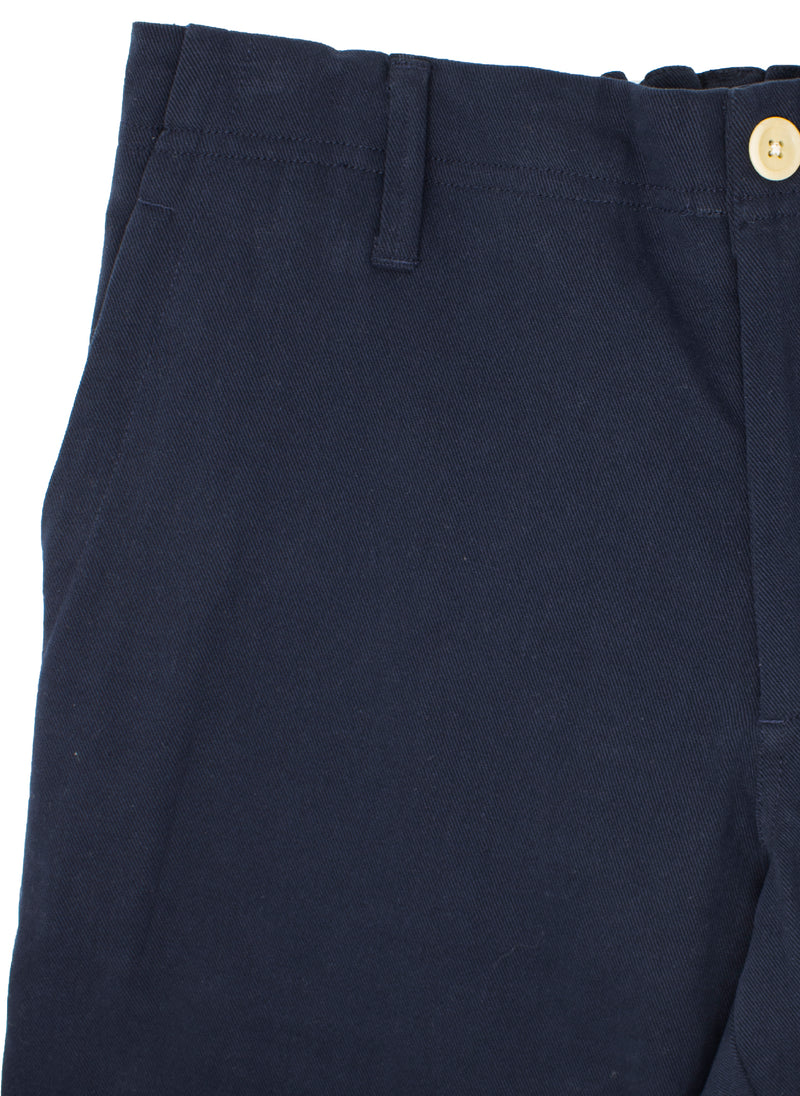 Clarence French Cotton Workwear Trouser in Navy