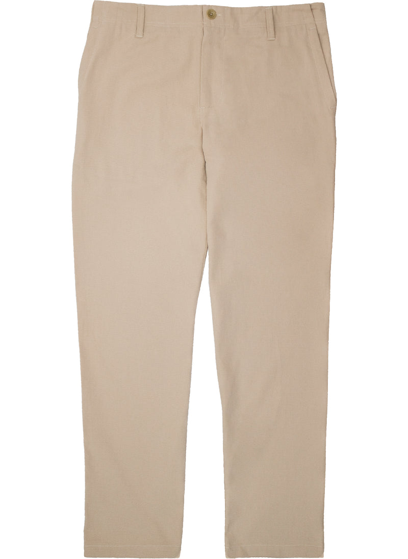 Clarence French Cotton Workwear Trouser in Sand