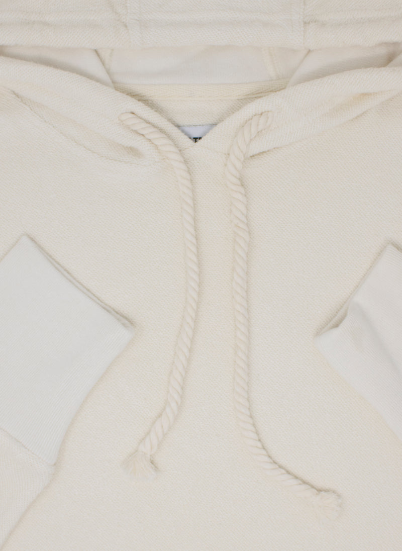 Franklin French Terry Hoodie in Off White