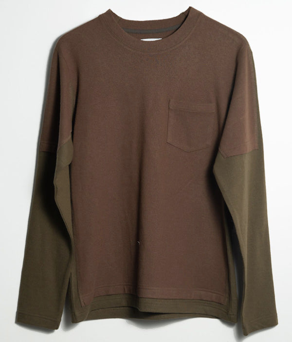 Layer Long Sleeve Knit in Olive