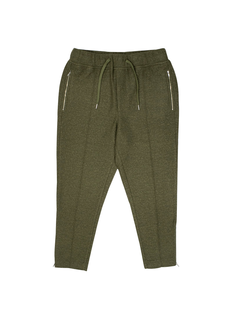 Zip Jogger Pant in Olive