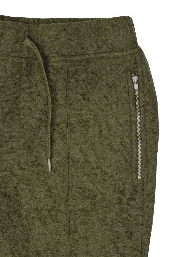 Zip Jogger Pant in Olive