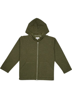 Hoodie in Olive