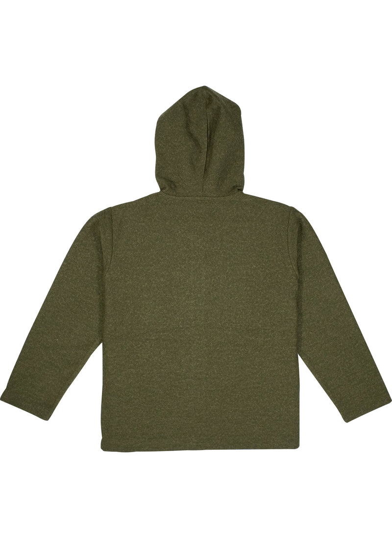 Hoodie in Olive