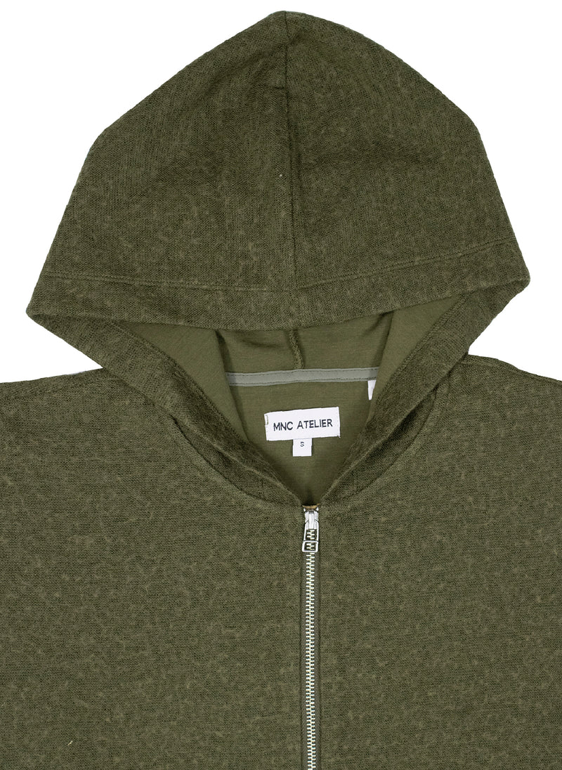 Hoodie in Olive